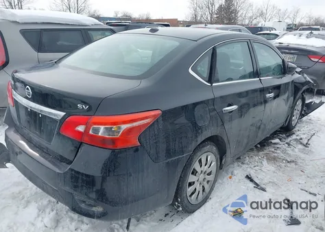 2017 Nissan Sentra Sv from USA, damaged, VIN 3N1AB7AP1HY284889